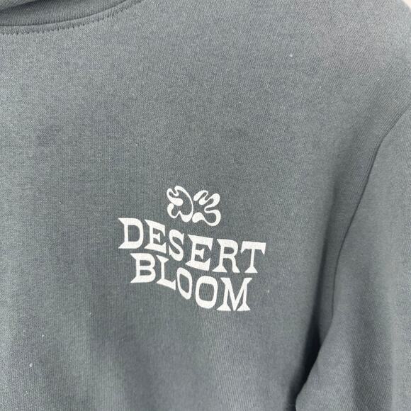 Desert Bloom Yeehaw Graphic Hoodie 100% Recycled Cotton Sweatshirt Size XS - Picture 7 of 8